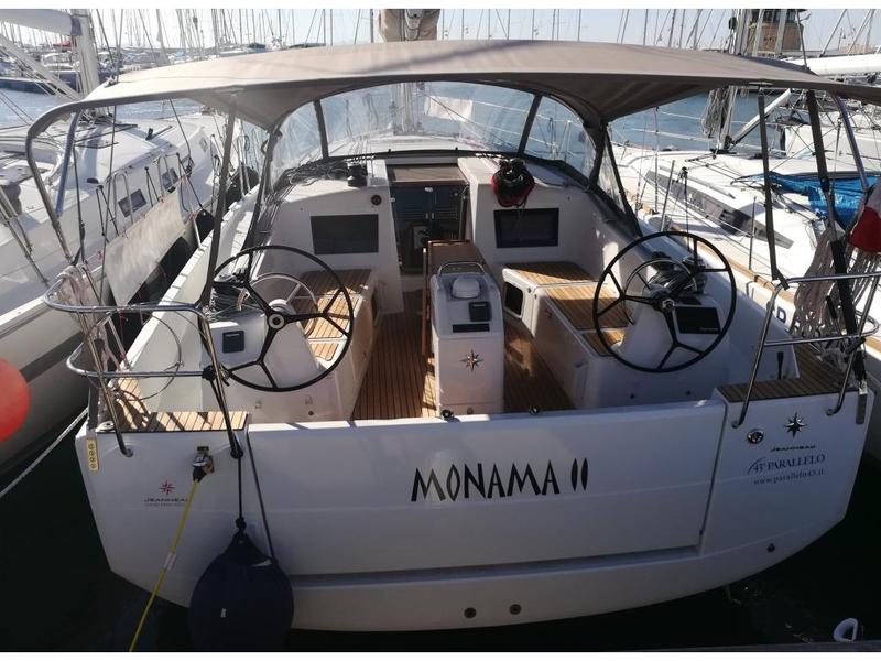 Book yachts online - sailboat - Sun Odyssey 410 - Monama II - rent