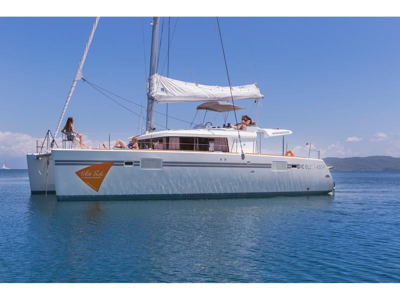 Book yachts online - catamaran - Lagoon 450 F - Kon Tiki ( A/C , generator , watermaker ) - rent