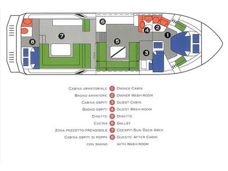 Book yachts online - motorboat - Piantoni 46 - Luigi - rent