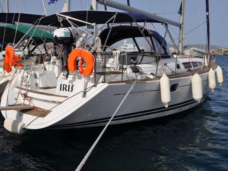 Book yachts online - sailboat - Sun Odyssey 44i - Iris - rent