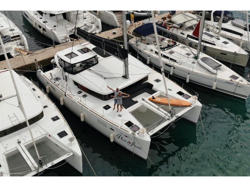 Book yachts online - catamaran - Lagoon 450 Sport - I Love Anna (Generator) - rent