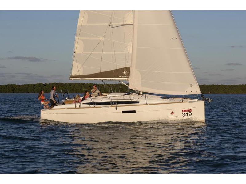 Book yachts online - sailboat - Sun Odyssey 349 - Tortuga Seychelles - rent