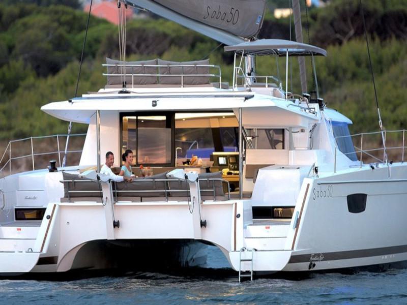 Book yachts online - catamaran - Saba 50 - Anna Isabella - rent