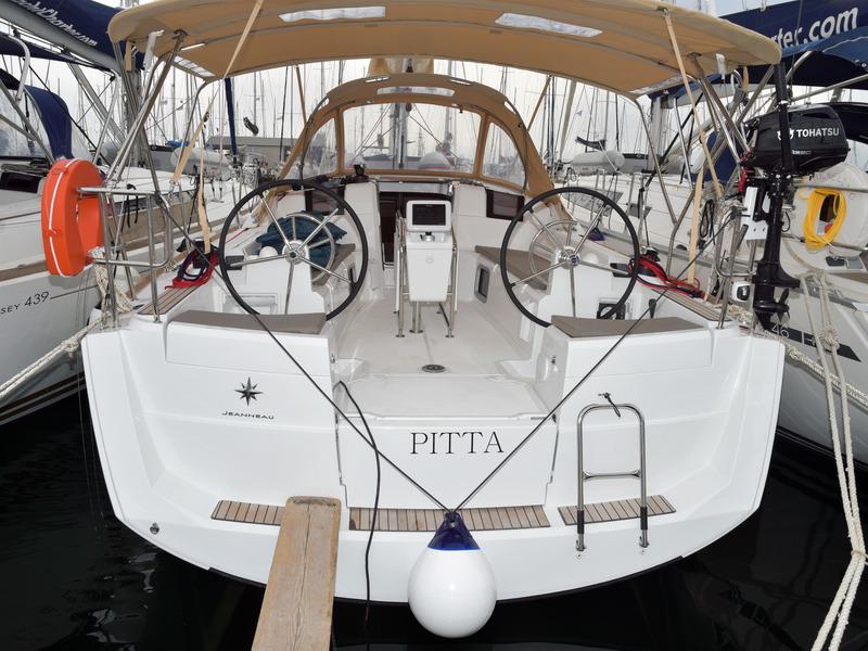 Book yachts online - sailboat - Sun Odyssey 389 - Pitta - rent