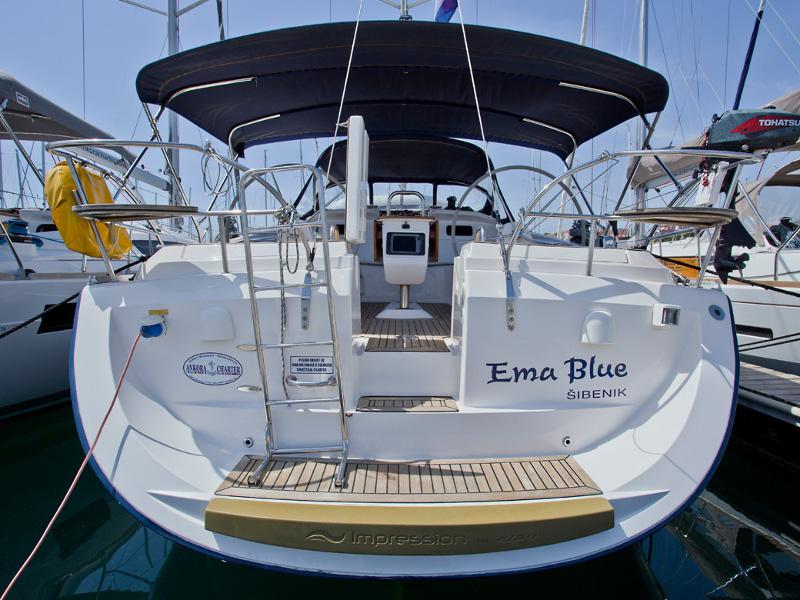 Book yachts online - sailboat - Elan 434 Impression - EMA BLUE - rent