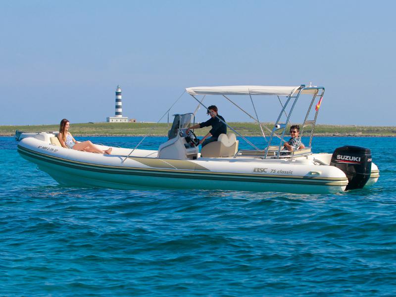 Book yachts online - motorboat - BSC 75 Classic - Menorcamar III - rent