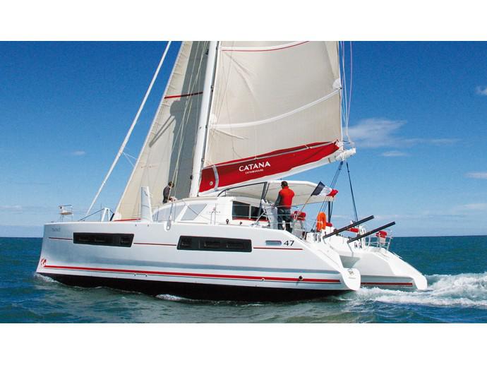 Book yachts online - catamaran - Catana 47 Carbon - Xenia II - rent