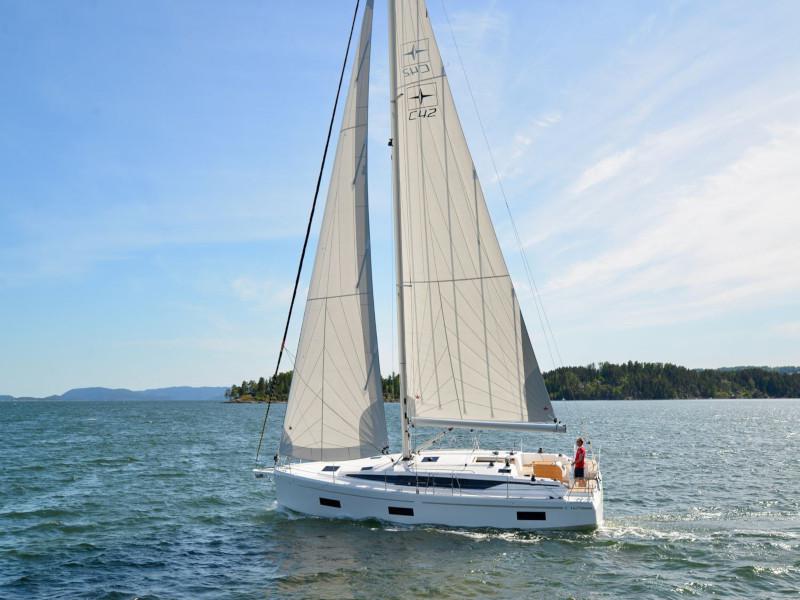 Book yachts online - sailboat - Bavaria C42 - Seaduction - rent