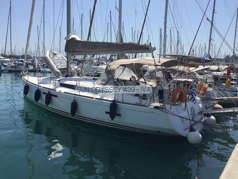 Book yachts online - sailboat - Sun Odyssey 439 - Iva - rent