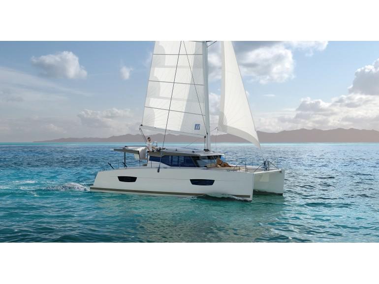 Book yachts online - catamaran - Lucia 40 - NALA -AC and generator - rent