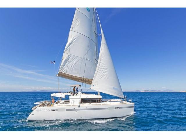 Book yachts online - catamaran - Lagoon 450 Fly A/C &amp; GEN - THETIS - rent