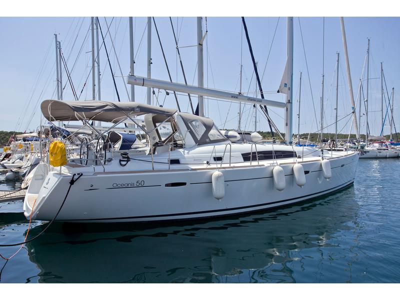 Book yachts online - sailboat - Oceanis 50 - Ageras  - Bow &amp; Solar - rent