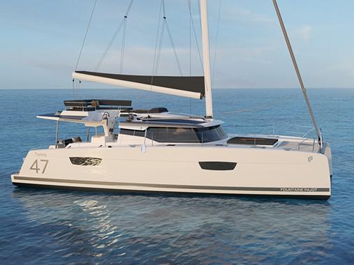 Book yachts online - catamaran - Saona 47 M - Dark Star - rent