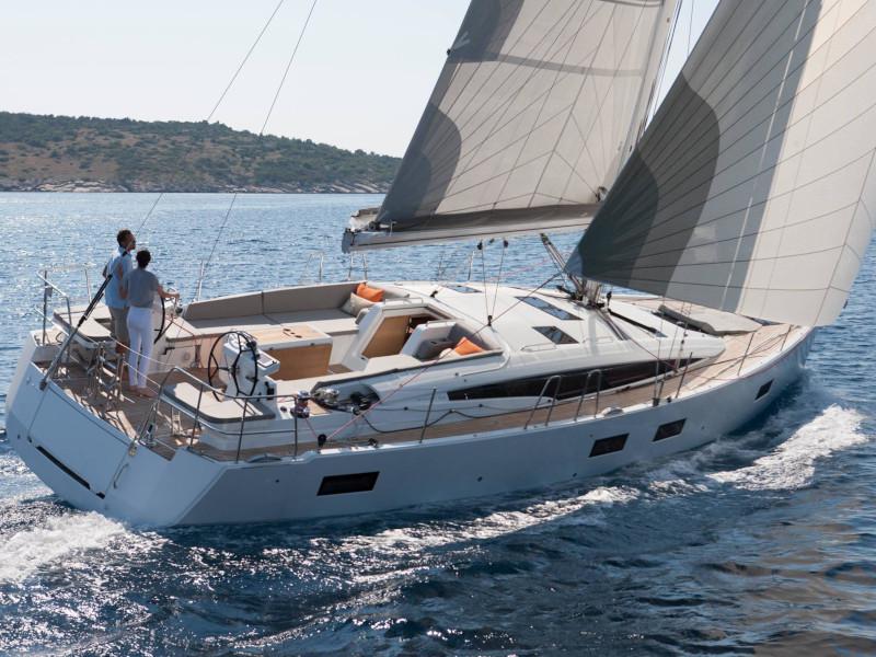 Book yachts online - sailboat - Jeanneau 54 - no name 2 - BLUE HULL, AC+GEN., UNDERWATER LIGHTS - rent