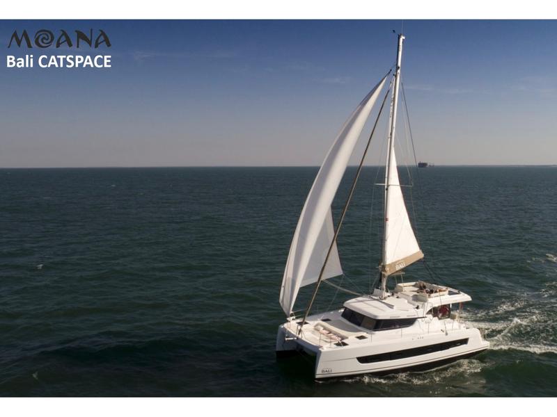 Book yachts online - catamaran - Bali Catspace - Moana - rent