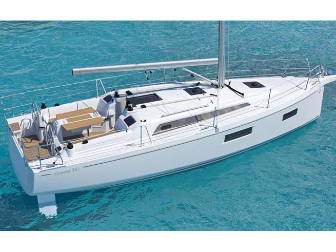 Book yachts online - sailboat - Oceanis 34.1 - S/Y Aria - rent
