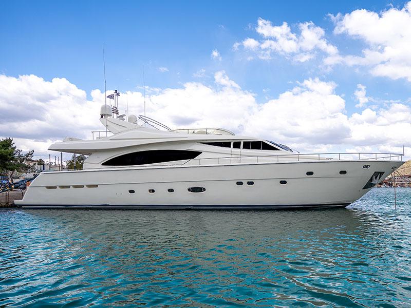 Book yachts online - motorboat - Ferretti 880 - Estia YI - rent