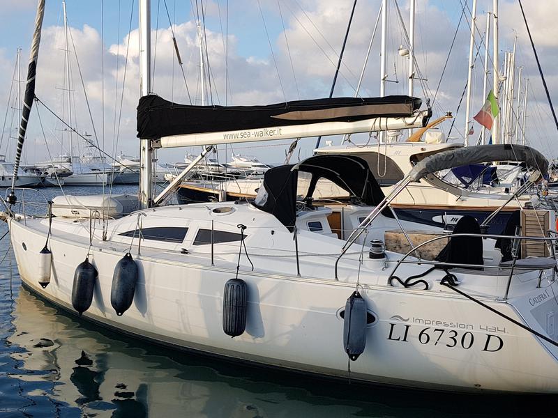 Book yachts online - sailboat - Elan 434 Impression - Calufra I - rent