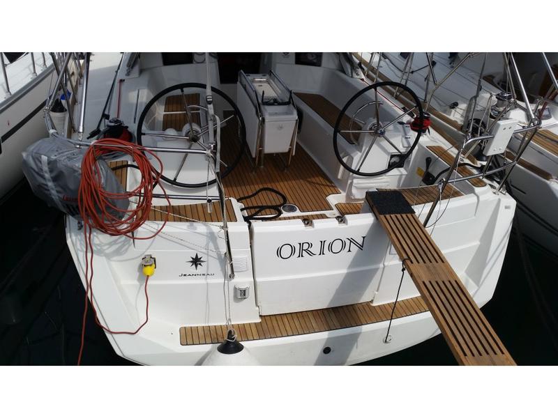Book yachts online - sailboat - Sun Odyssey 379 - Orion - rent