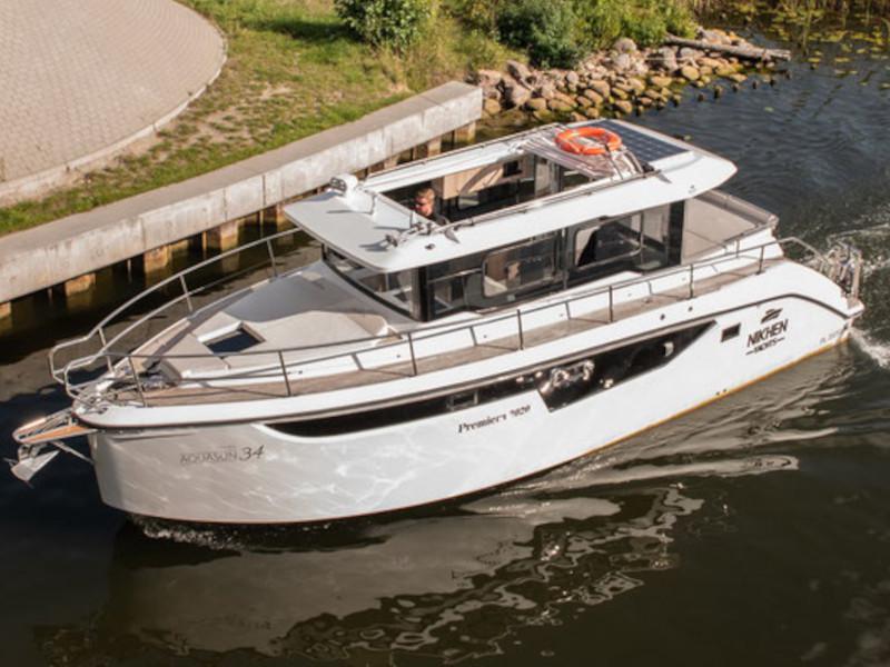 Book yachts online - motorboat - Nikhen Aquasun 34 - Aqua Sun - rent