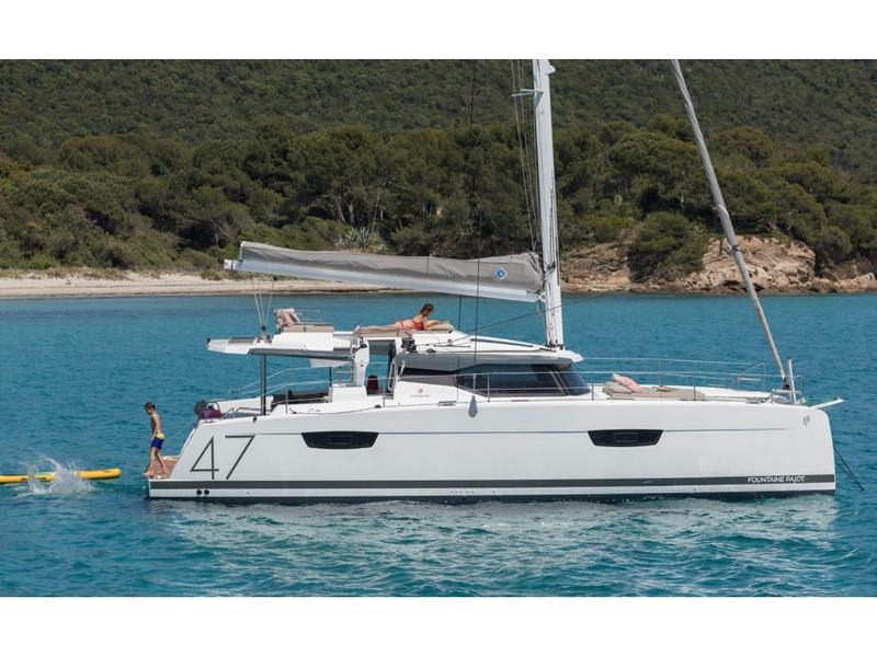 Book yachts online - catamaran - Saona 47 - ORSA 3- A/C, Generator, Water maker - rent