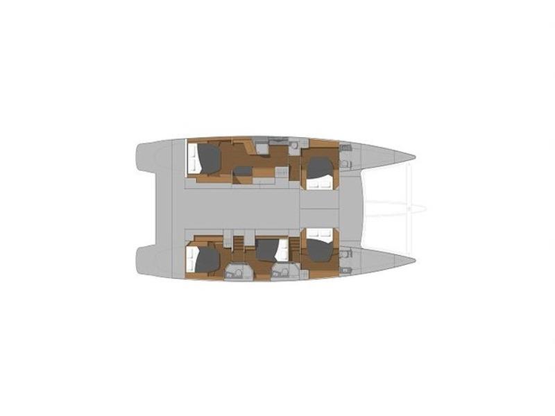 Book yachts online - catamaran - Ipanema 58 - VIDA BOA II - rent