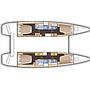 Book yachts online - catamaran - Lagoon 42 - EASY COURSE - rent
