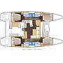 Book yachts online - catamaran - Lagoon 450 F - HOT STUFF Air condition in salon generator - rent