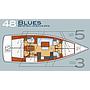 Book yachts online - sailboat - Oceanis 48 (5 cabins) - Blues - rent