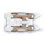 Book yachts online - catamaran - Lagoon 50 Fly - MILA (AC in Salon and cabin + generator) - rent