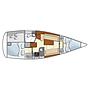 Book yachts online - sailboat - Hanse 325 - Aurelia - rent