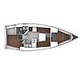 Book yachts online - sailboat - Bavaria Cruiser 37/2 cbs - CL- 37T-17-CR - rent