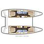 Book yachts online - catamaran - Lagoon 42 A/C & GEN. - PLOUS - rent
