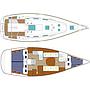 Book yachts online - sailboat - First 36.7 - Bonheur - rent