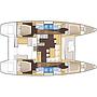 Book yachts online - catamaran - Lagoon 450  Flybridge - Golden Dream - rent