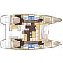 Book yachts online - catamaran - Lagoon 450 - New Horizons - rent