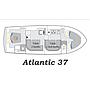 Book yachts online - motorboat - Atlantic 37 - Anita - rent
