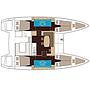 Book yachts online - catamaran - Lagoon 400 - Stray cat (Sails 2019, Solar panel) - rent