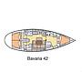 Book yachts online - sailboat - Bavaria 42 - Andiamo - rent