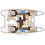 Book yachts online - catamaran - Lagoon 450  Flybridge - Alkistis - rent