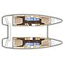 Book yachts online - catamaran - Lagoon 42 (4+2) cb - Beatrix - rent