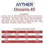 Book yachts online - sailboat - Oceanis 45 - Ayther - Standard line - rent