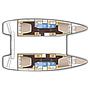 Book yachts online - catamaran - Lagoon 42(GEN,AC,WATERMAKER) - Princess Cinderella - rent