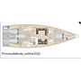 Book yachts online - sailboat - Hanse 588 LUX (GEN,AC,WATERMAKER) - Princess Melody - rent
