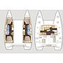 Book yachts online - catamaran - Lagoon 42 - GINGER 1  - rent