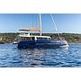 Book yachts online - catamaran - Dufour 48 Catamaran - LER - BLUE HULL, AC+GEN., UNDERWATER LIGHTS - rent