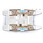 Book yachts online - catamaran - Lagoon 450 - FLUFFY  - rent