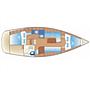 Book yachts online - sailboat - Bavaria 34 Cruiser - catsa - rent