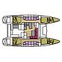 Book yachts online - catamaran - Lagoon 42 - Copernicus (GND) (A/C, WM, Generator, Inverter) - rent
