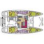 Book yachts online - catamaran - Lagoon 450F - Cor Caroli (GND) (A/C, WM, Generator, Inverter) - rent